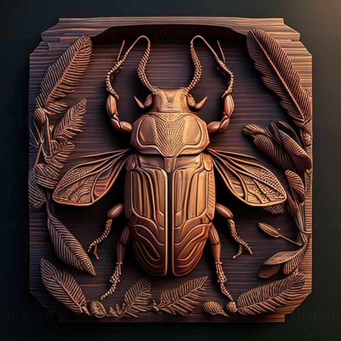 3D model Lucanus elaphus (STL)